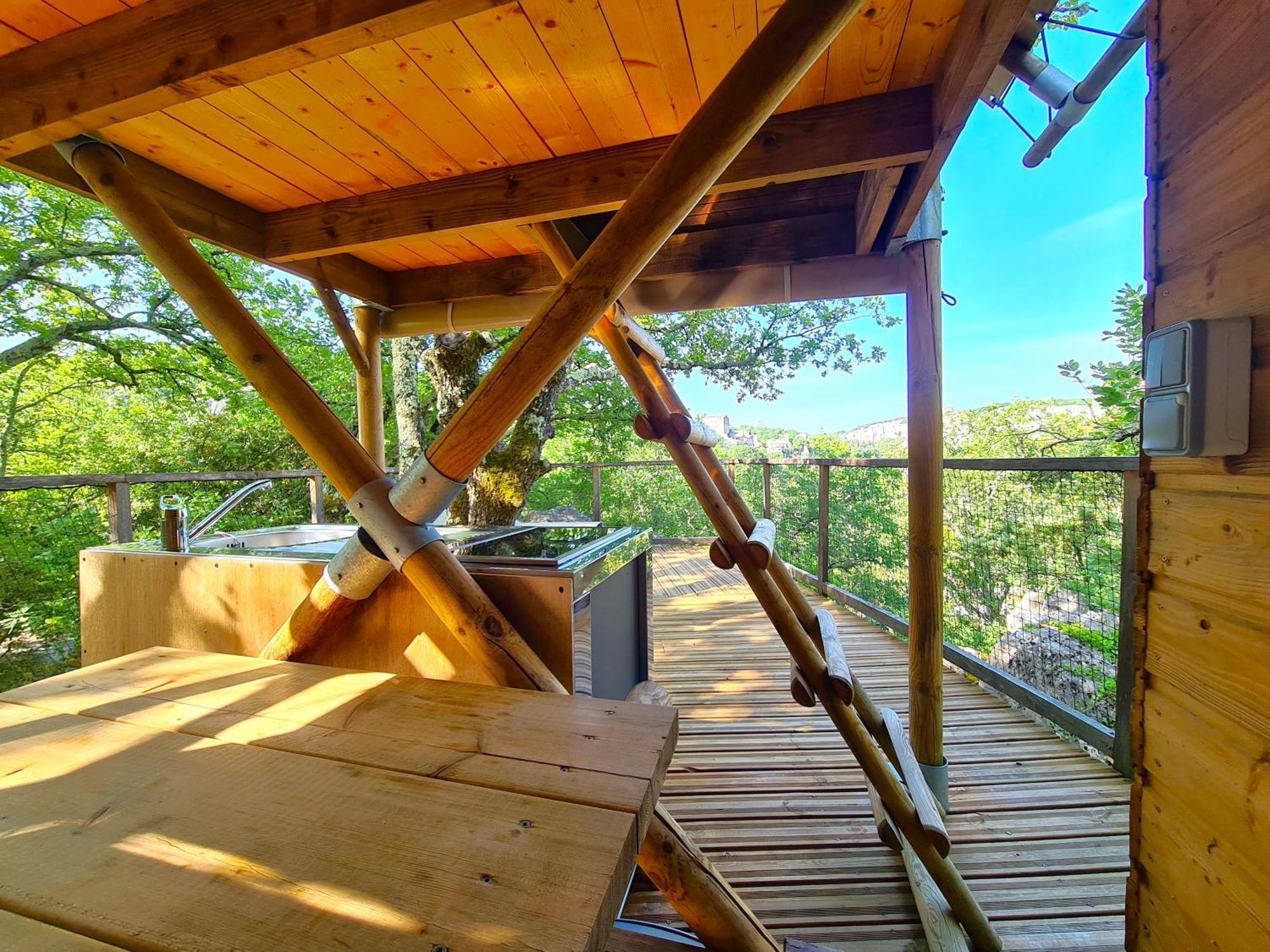 Cabanes Lodges Le Serviere 巴拉聚克 外观 照片