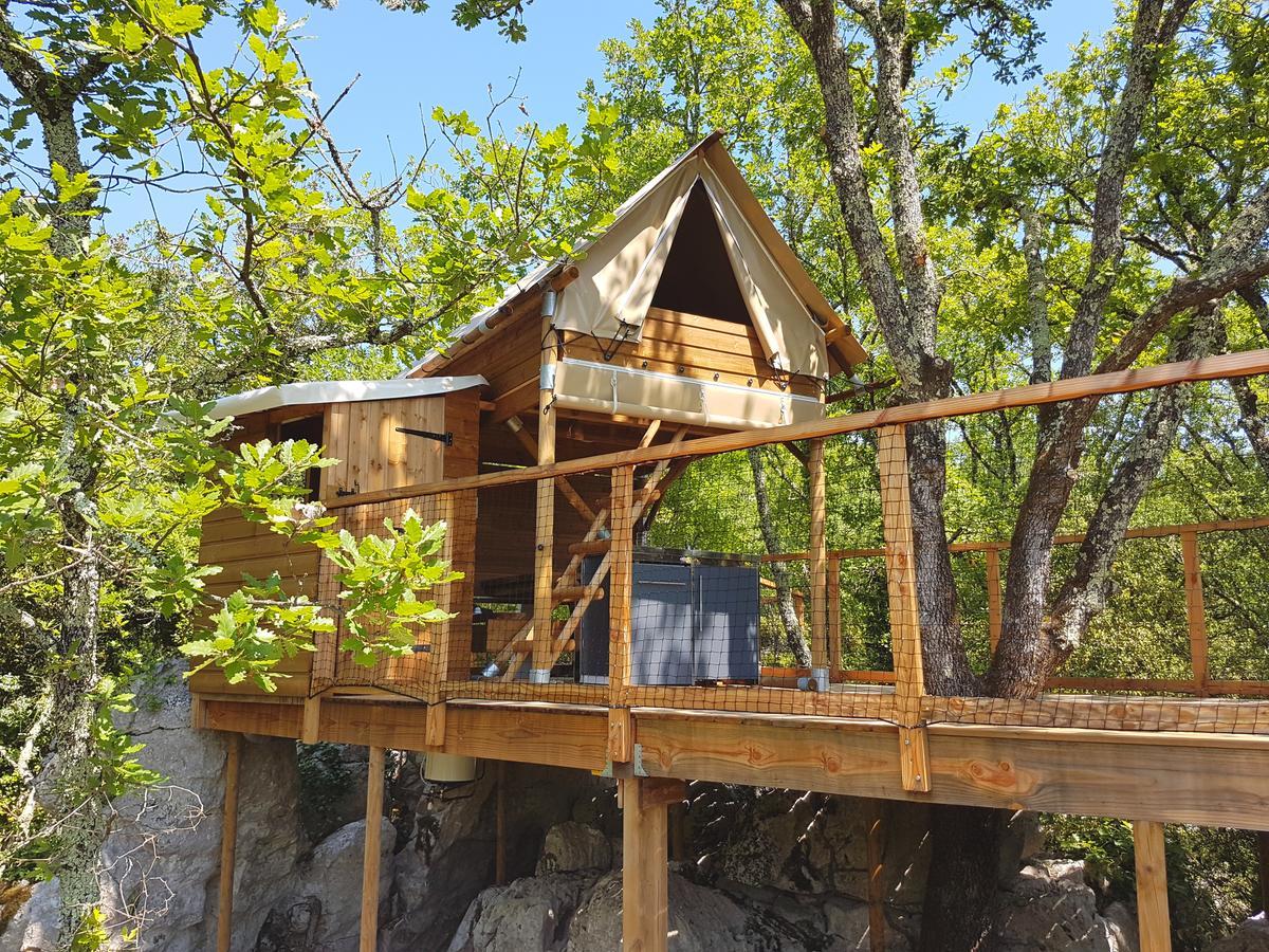 Cabanes Lodges Le Serviere 巴拉聚克 外观 照片